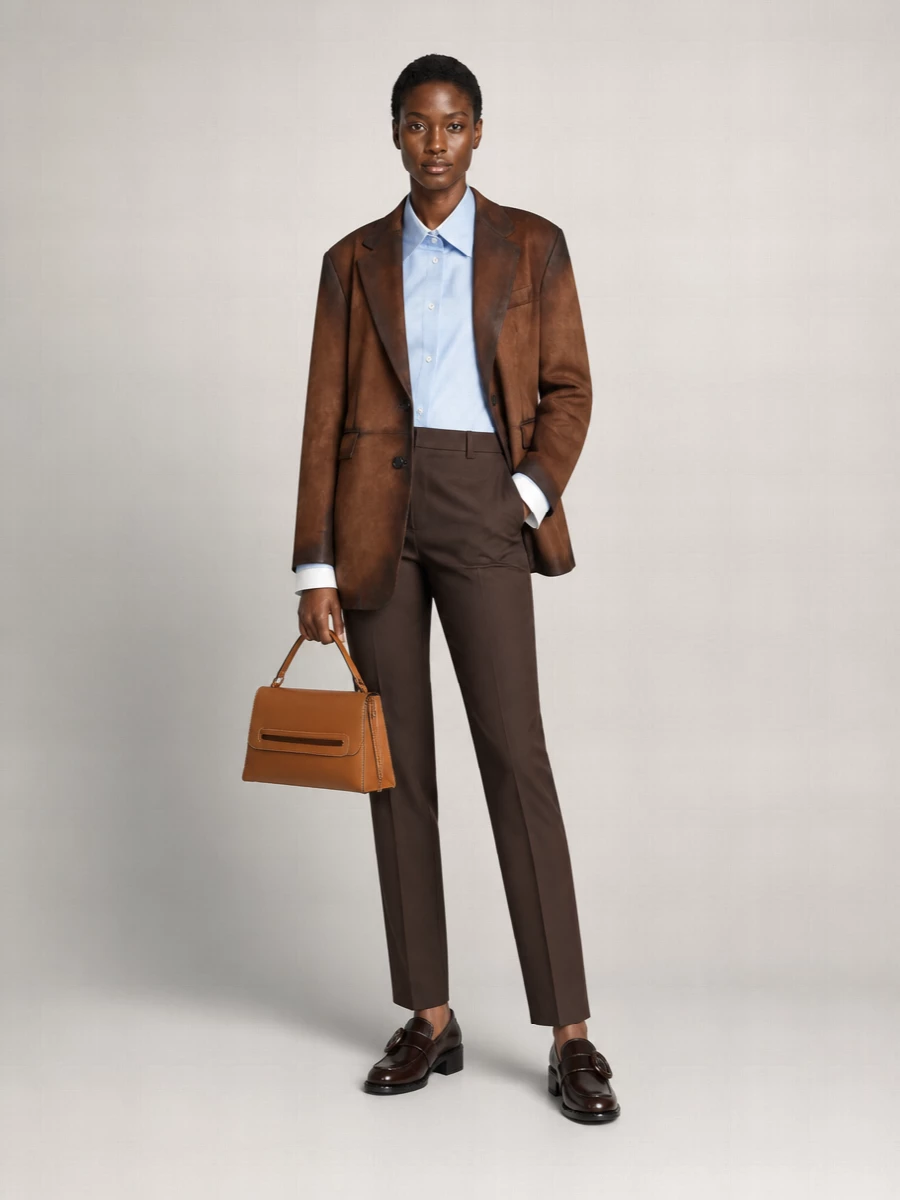 Acne Studios Leather Blazer