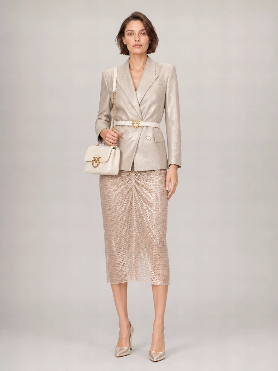Pinko Single-Breasted Blazer