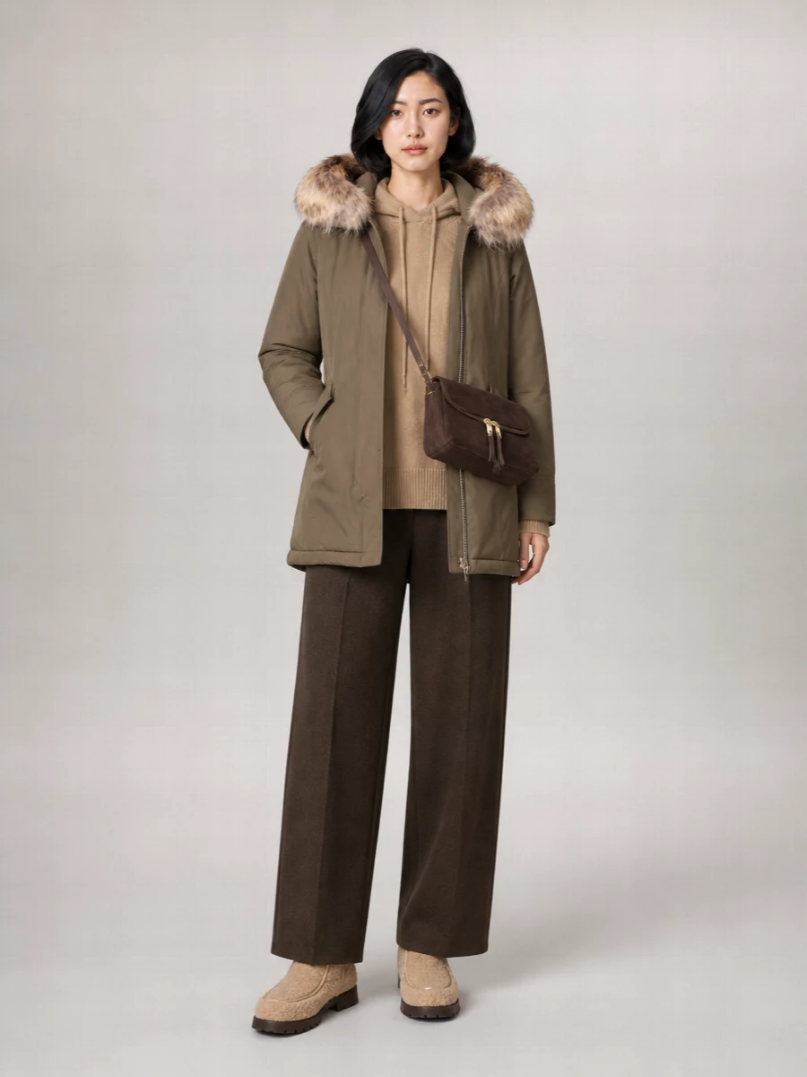 Woolrich Down Puffer Parka Jacket