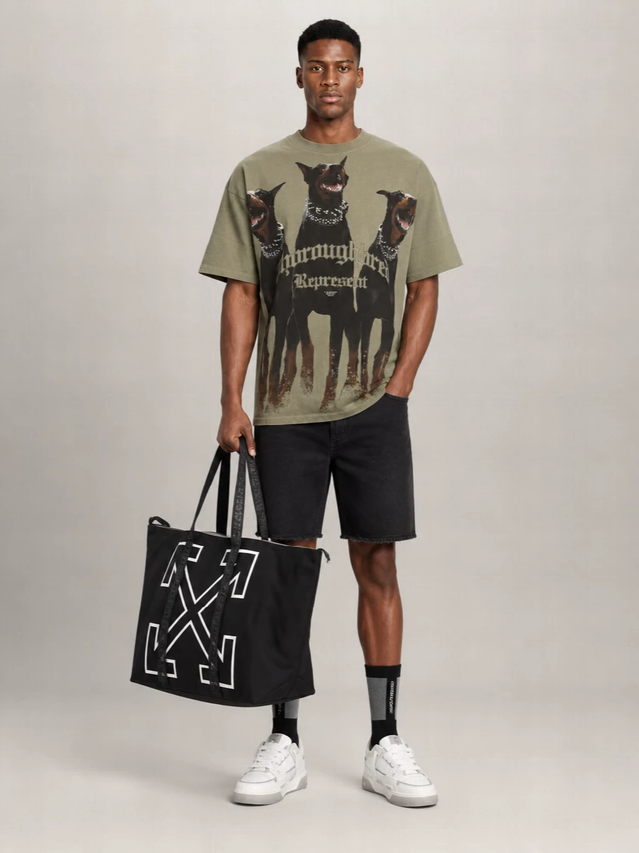 Represent Thoroughbred Graphic-Print Cotton T-Shirt