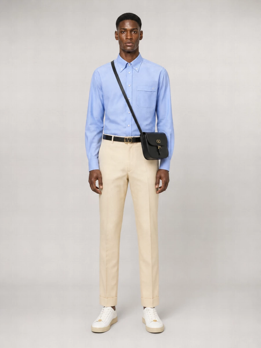 Valentino Garavani Leather Antibes Shoulder Bag