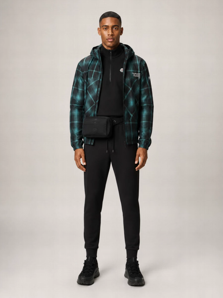 Moncler hooded puffer jacket