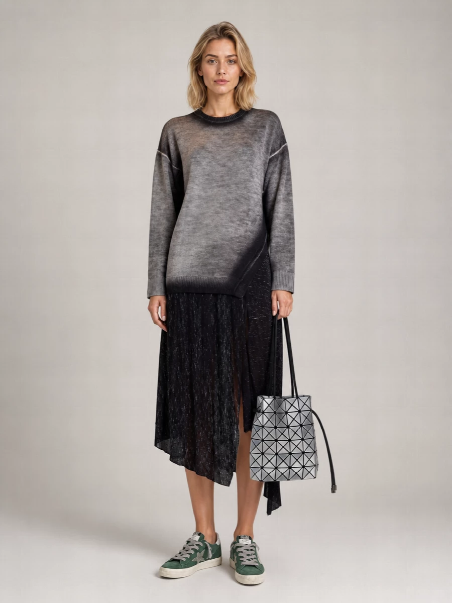 Bao Bao Issey Miyake Mesh Bucket Bag
