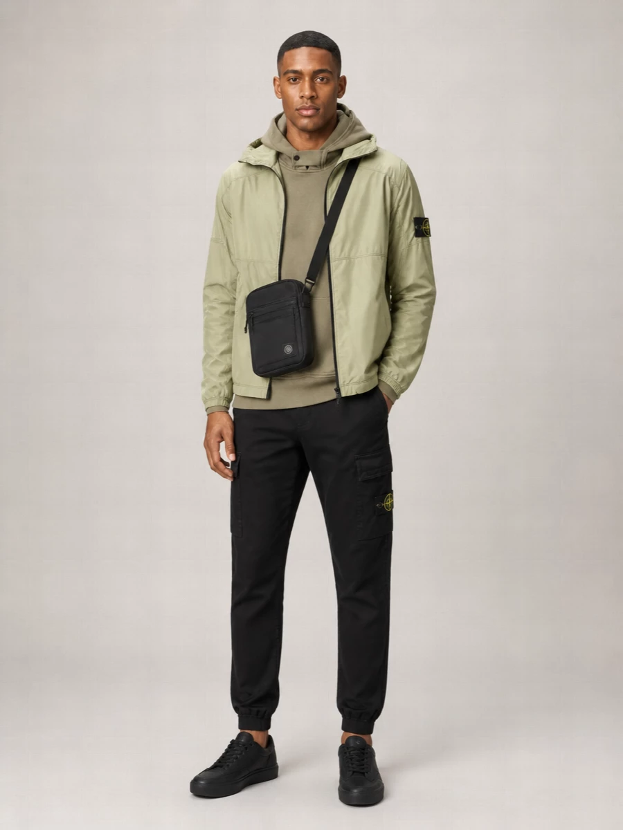 Stone Island Stretch Nylon Padded Coat
