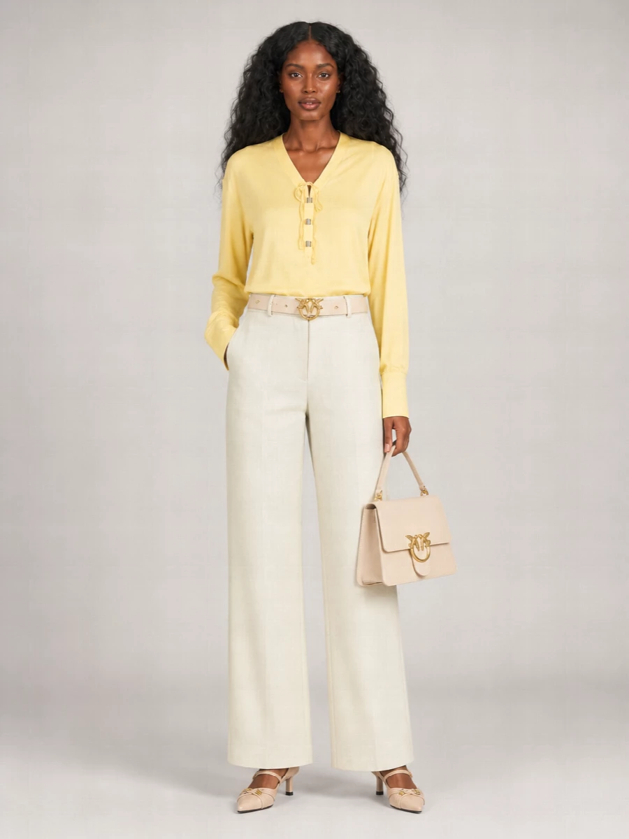 Pinko Long-Sleeve Blouse