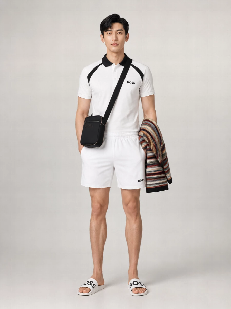 Boss Logo Swim Shorts