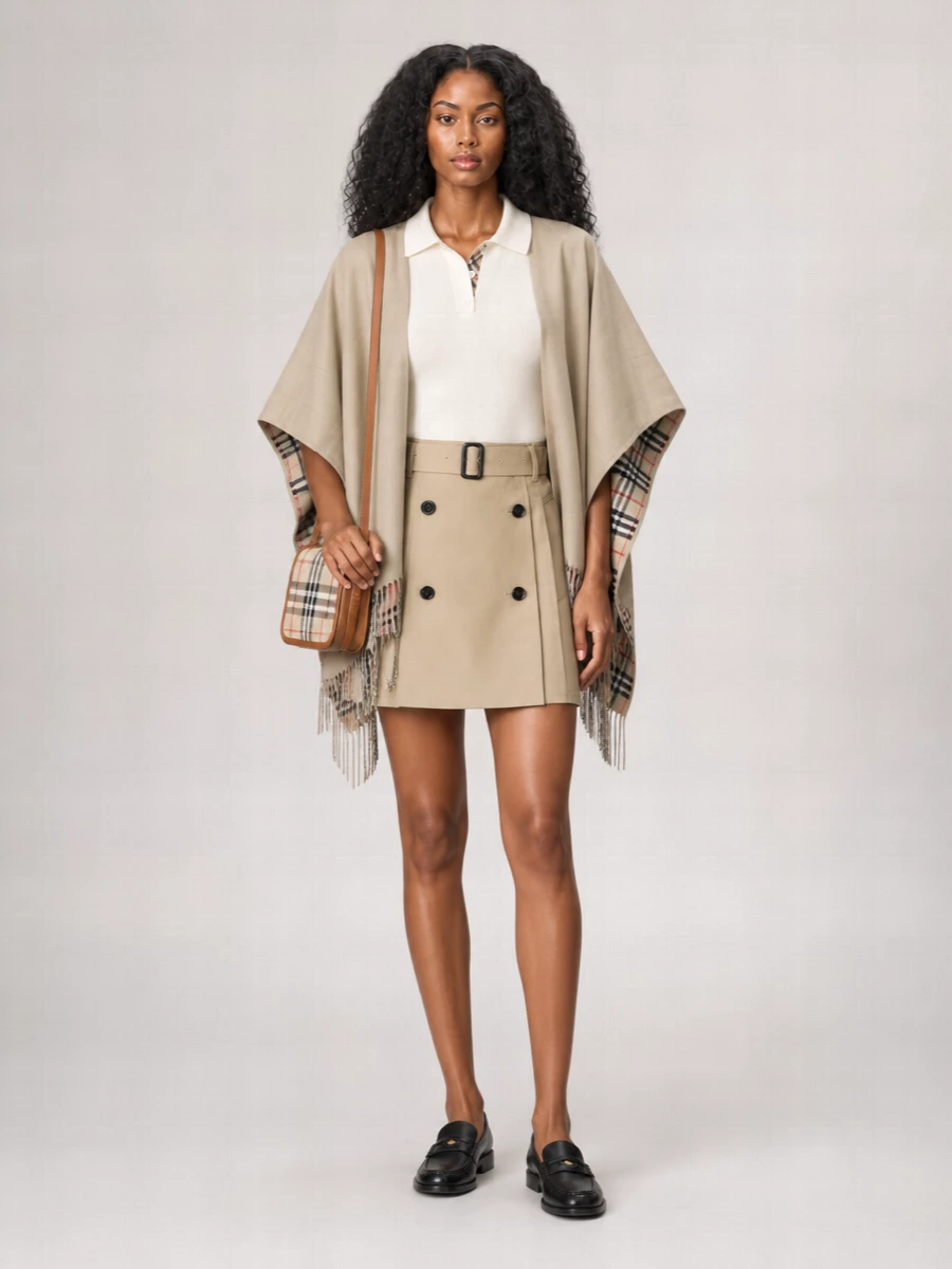 Burberry Poncho