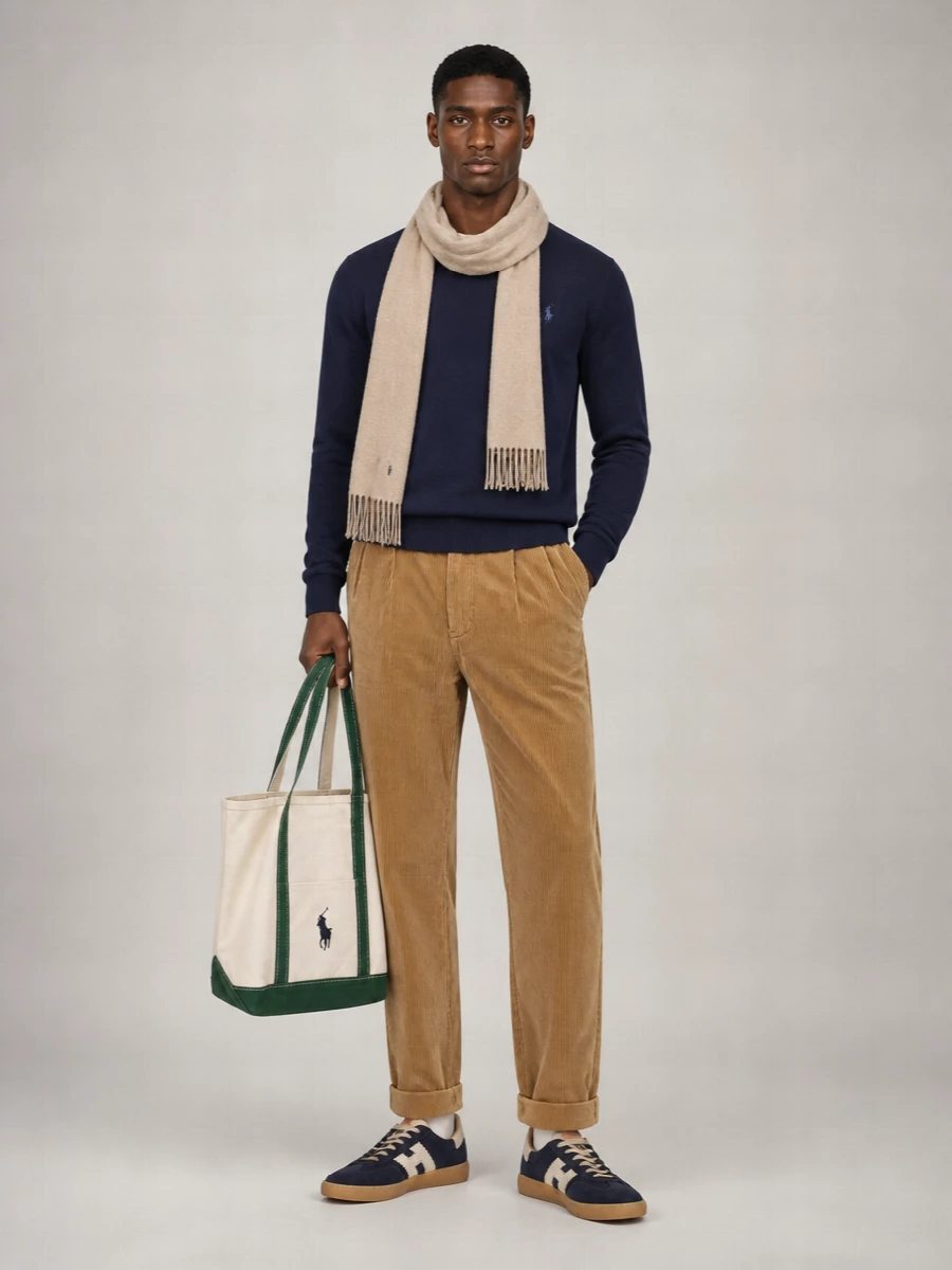 Ralph Lauren Wool Round Neck Jumper