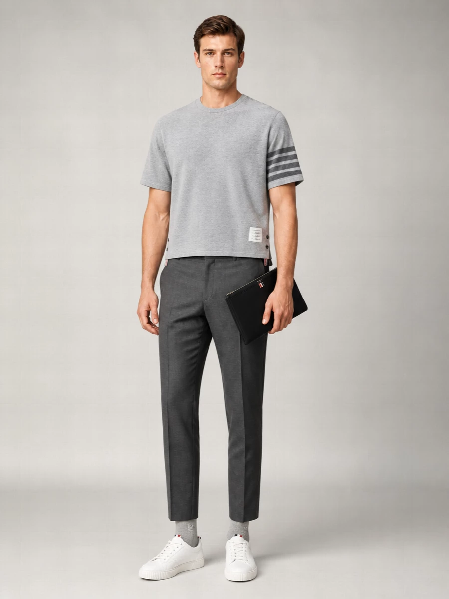 Thom Browne Cotton T-Shirt