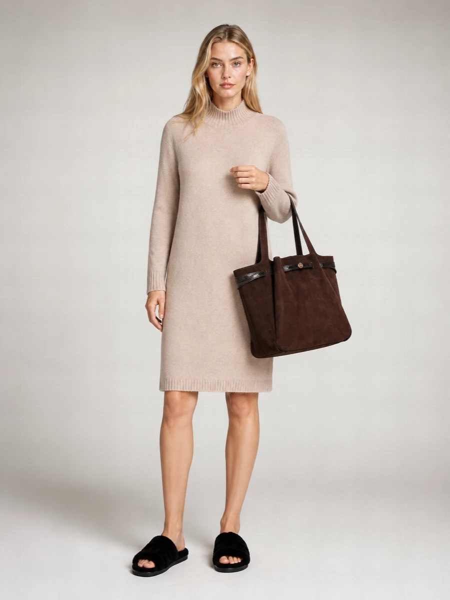 Tory Burch Romy Suede Tote Bag
