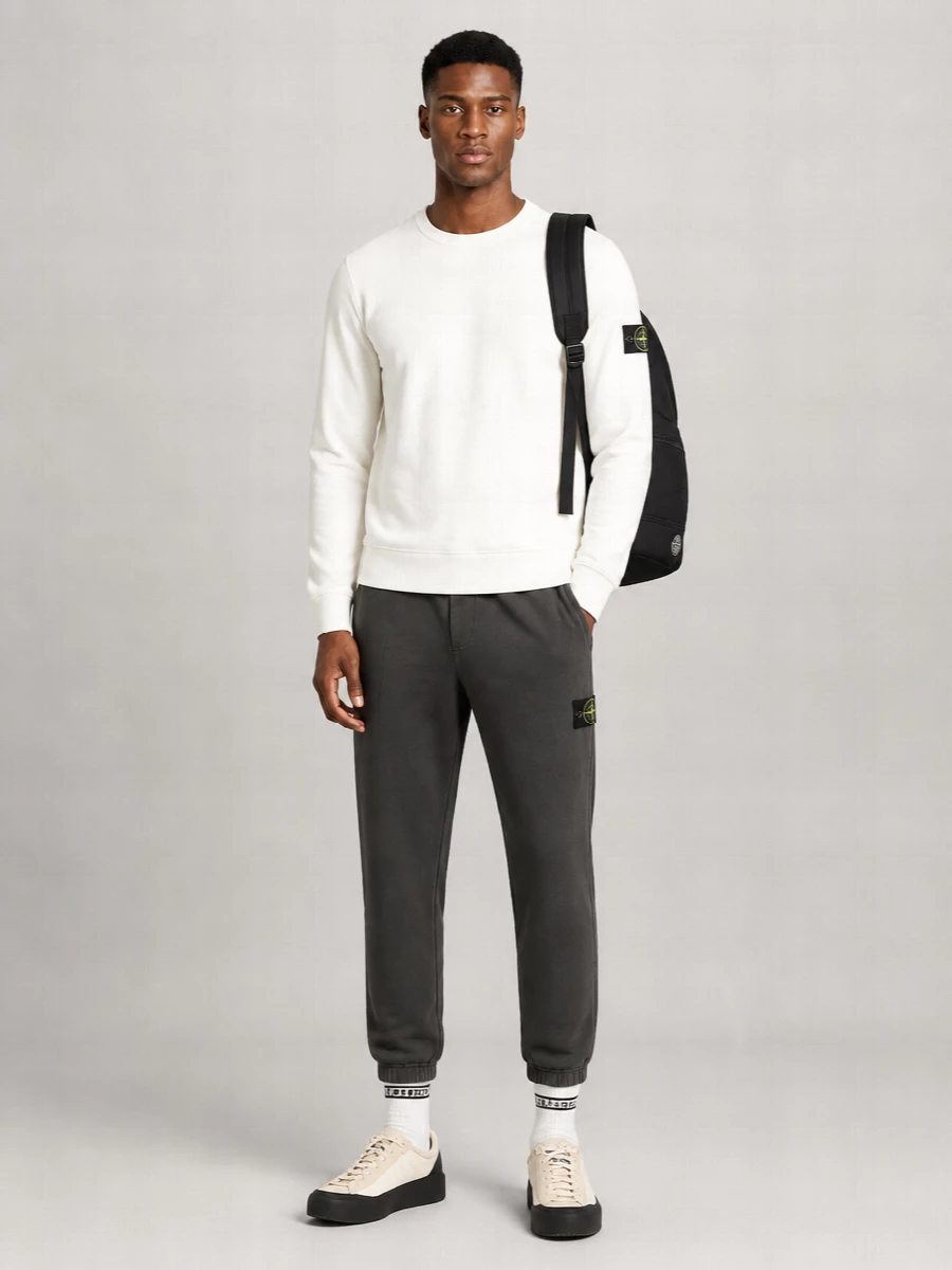 Stone Island Cotton Crewneck Sweatshirt