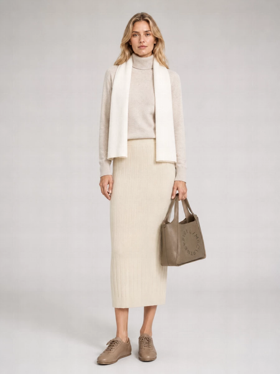 Stella Mccartney Stella Logo Medium Tote Bag