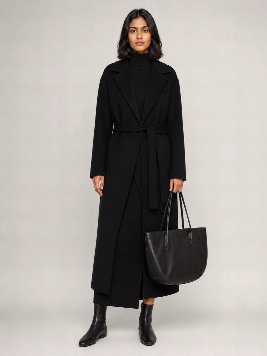 The Row Wool Blend Fitted Jacket