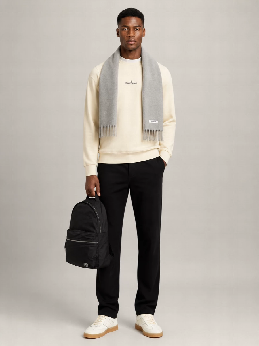 Stone Island Cotton Oversized Sweatshirt