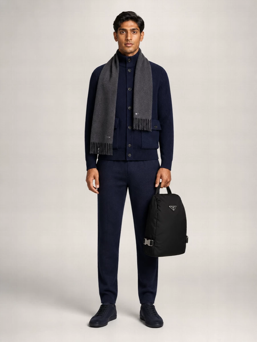 Lardini Knit Track Pants