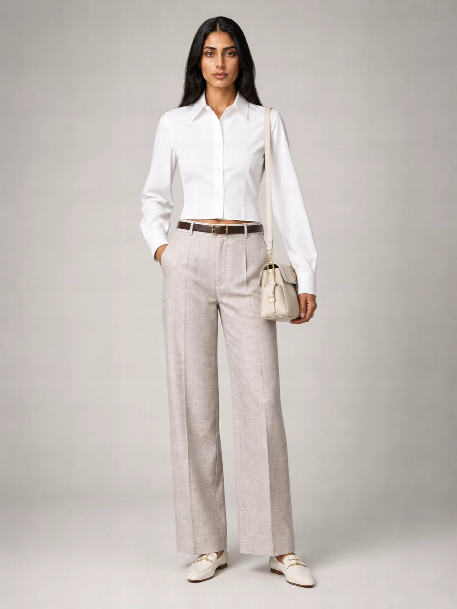 Prada Ivory Nappa Leather Prada Explore Shoulder Bag