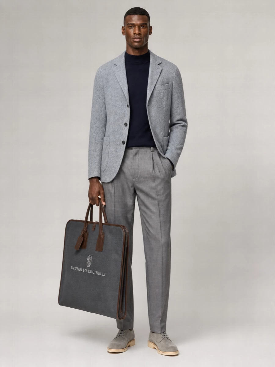 Brunello Cucinelli Cashmere Single-Breasted Blazer