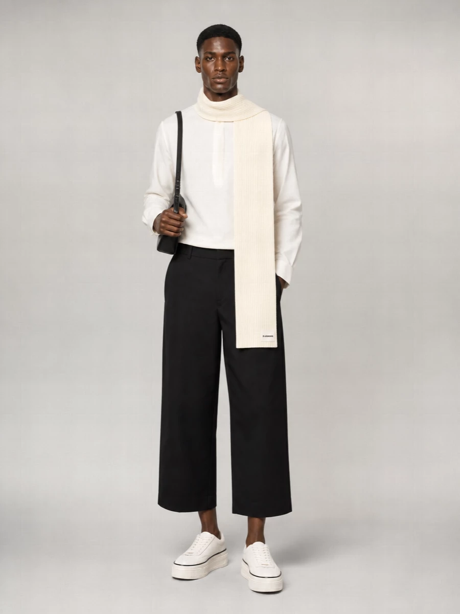 Jil Sander Suede Low-Top Sneakers