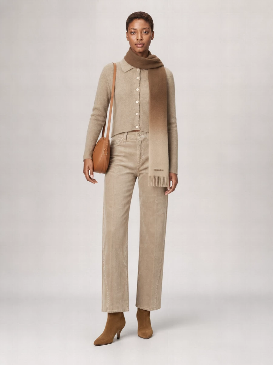 7 For All Mankind Corduroy Straight-Leg Jeans