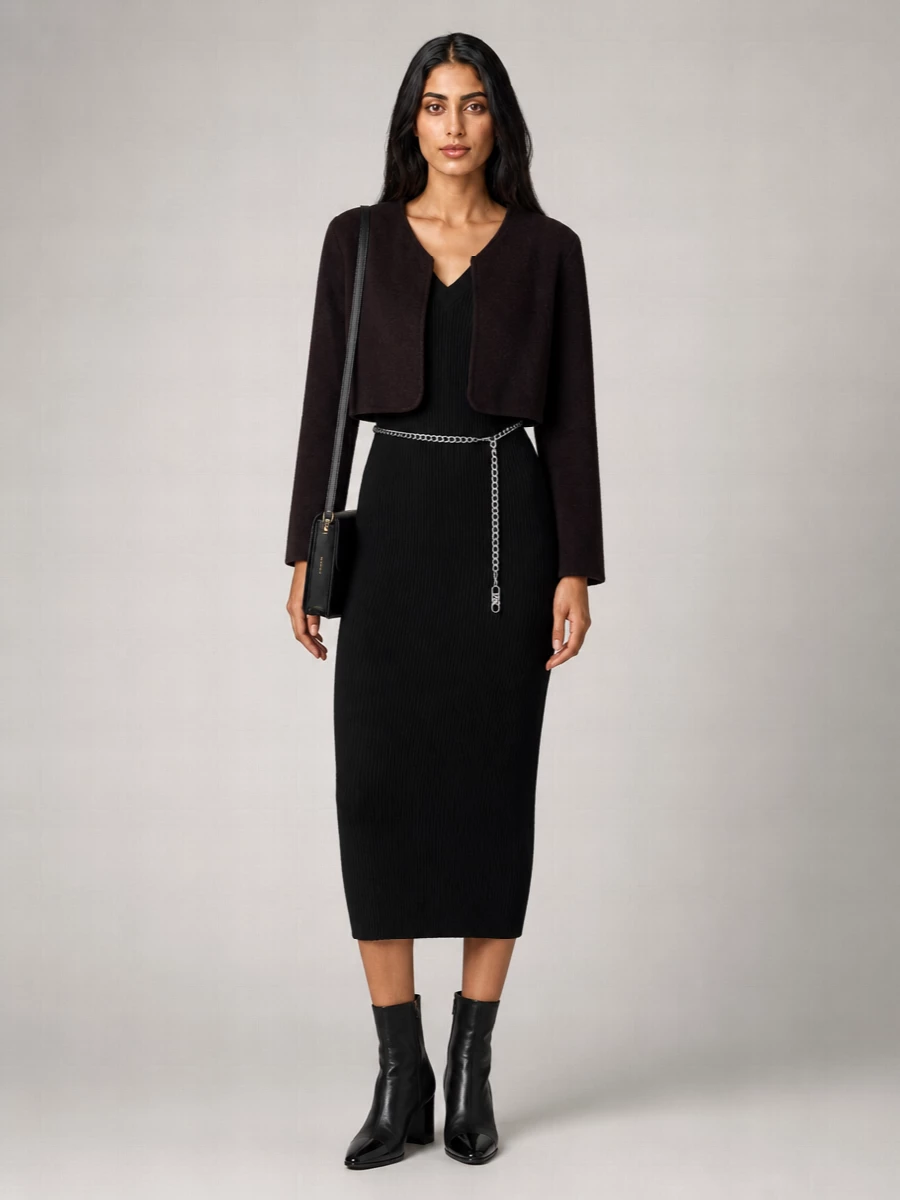 Calvin Klein Single-Breasted Coat