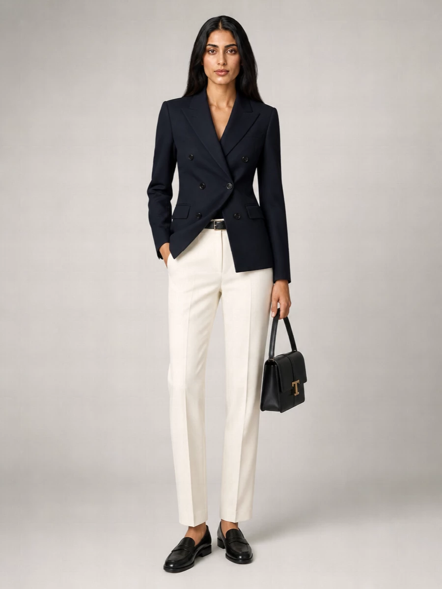 Tagliatore silk-blend double-breasted blazer