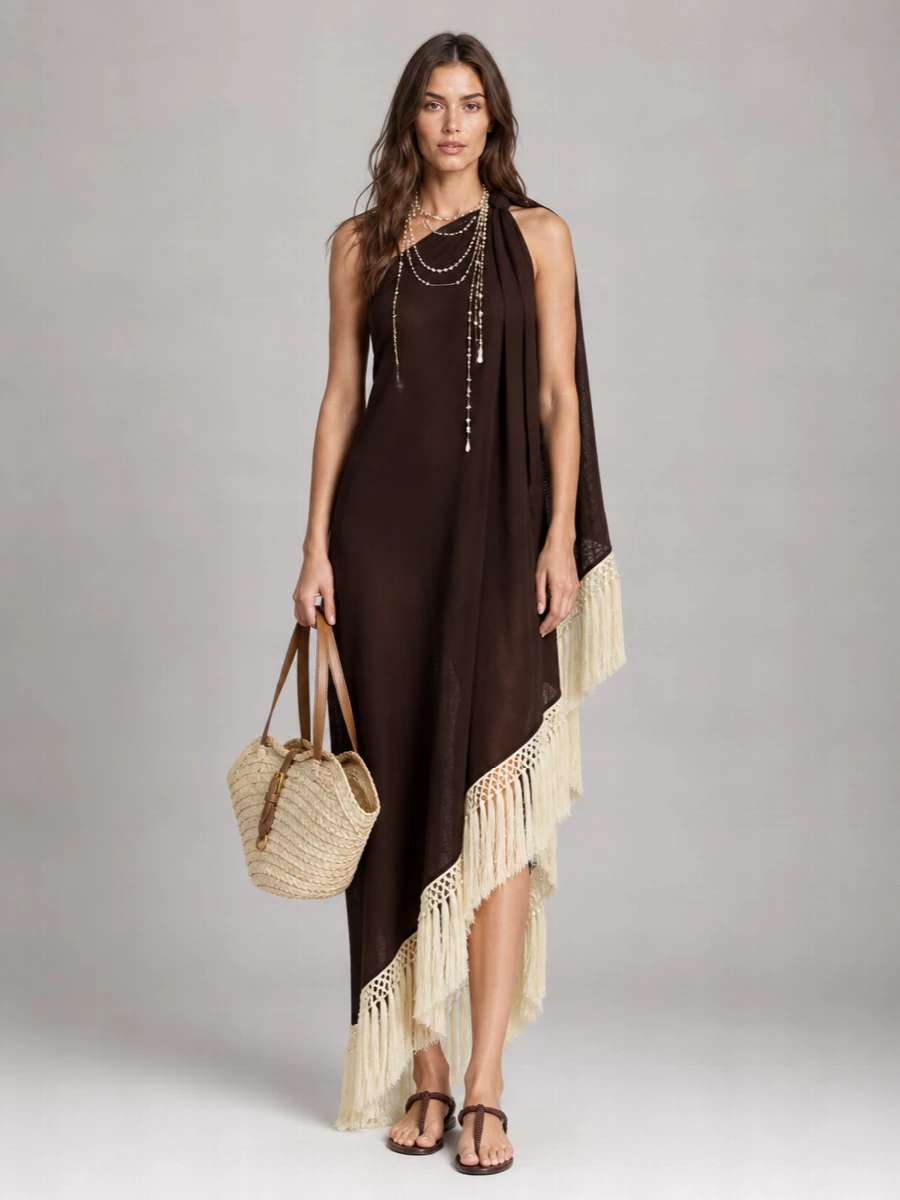 Taller Marmo linen dress