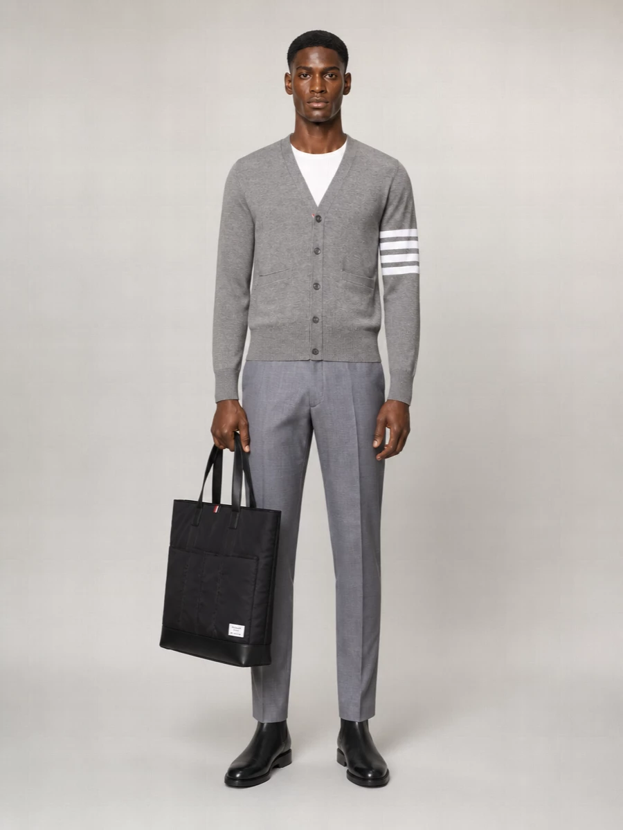 Thom Browne Leather Ankle Boots
