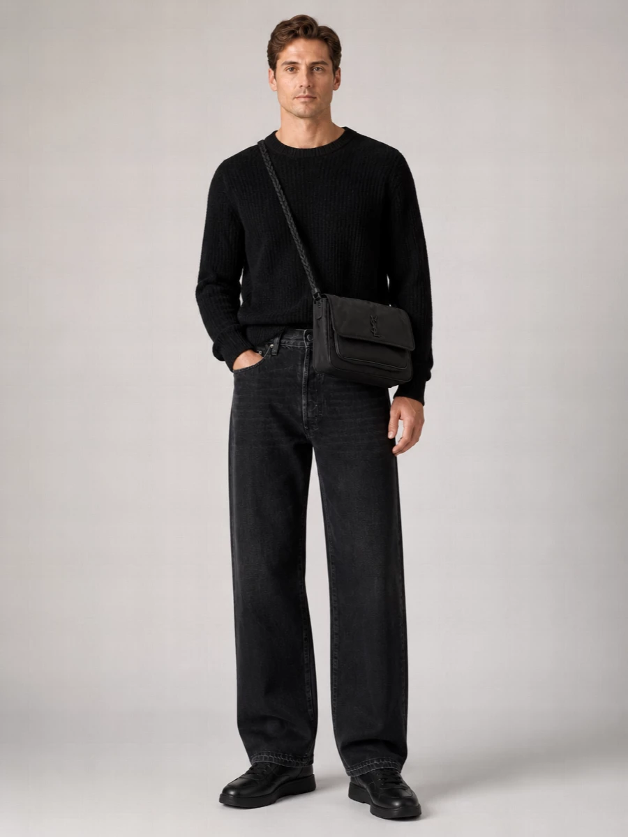 Marni Leather Low-Top Sneakers