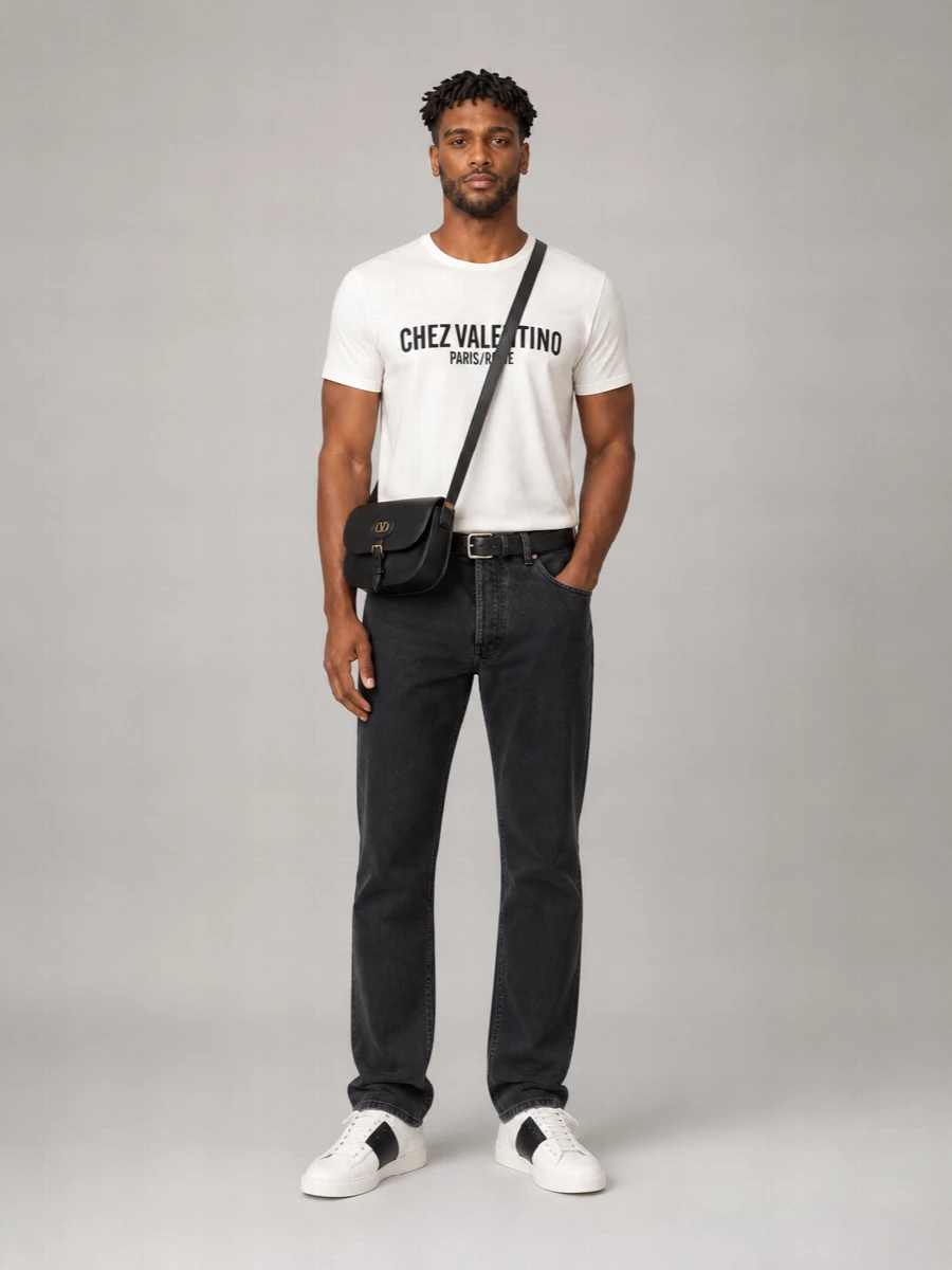 Valentino Garavani Cotton Logo Print T-Shirt