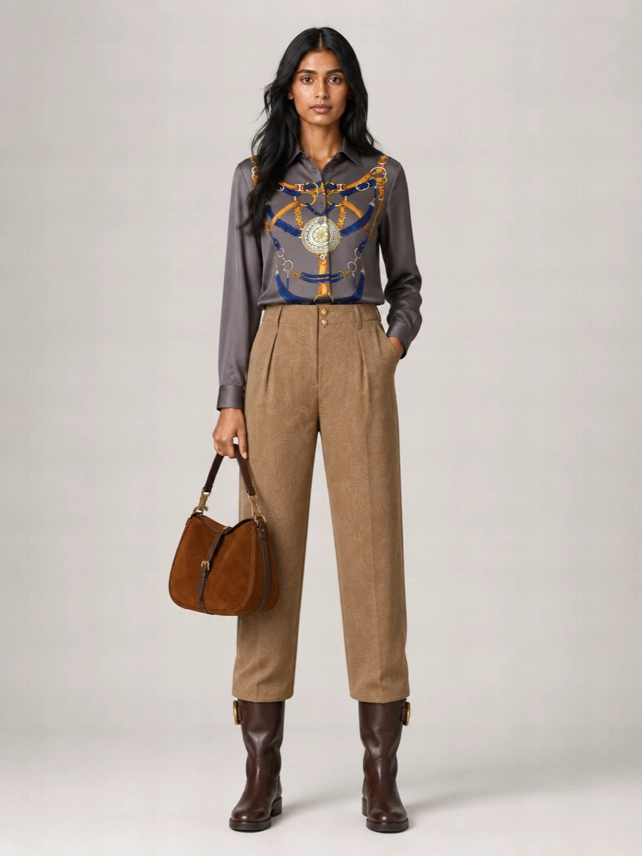 Etro Paisley-Print Wool-Silk Scarf