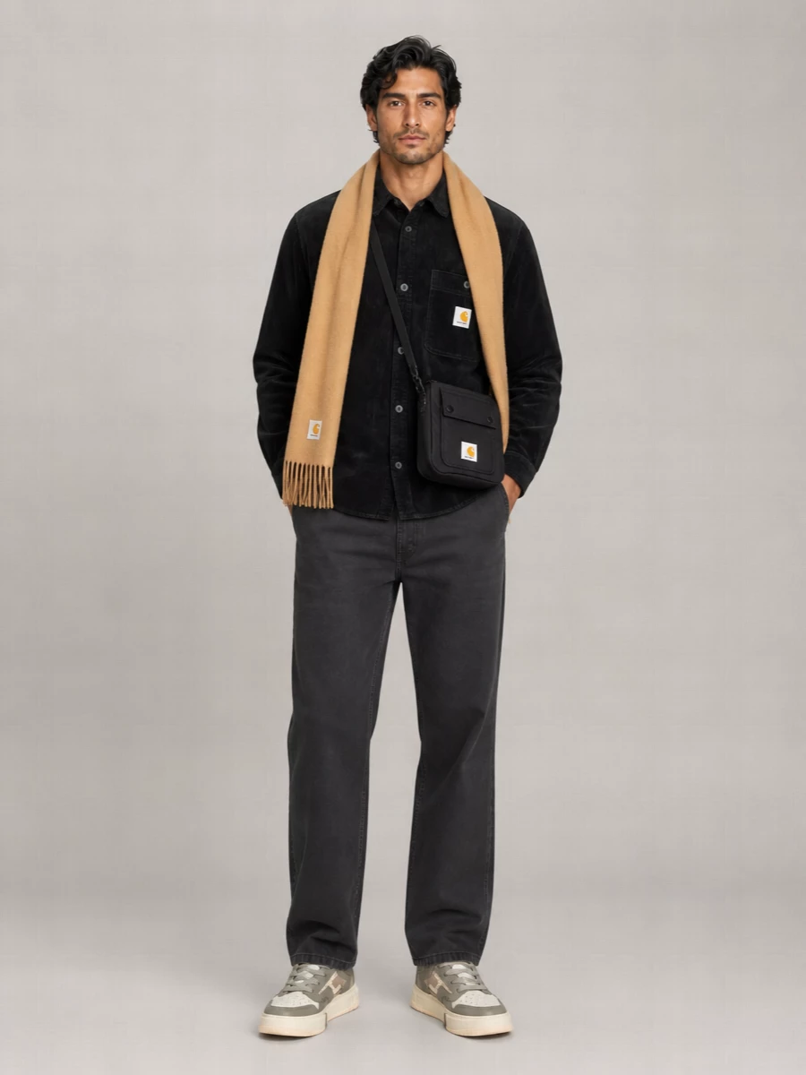 Carhartt Wip Textured Corduroy Shirt Chest Pocket