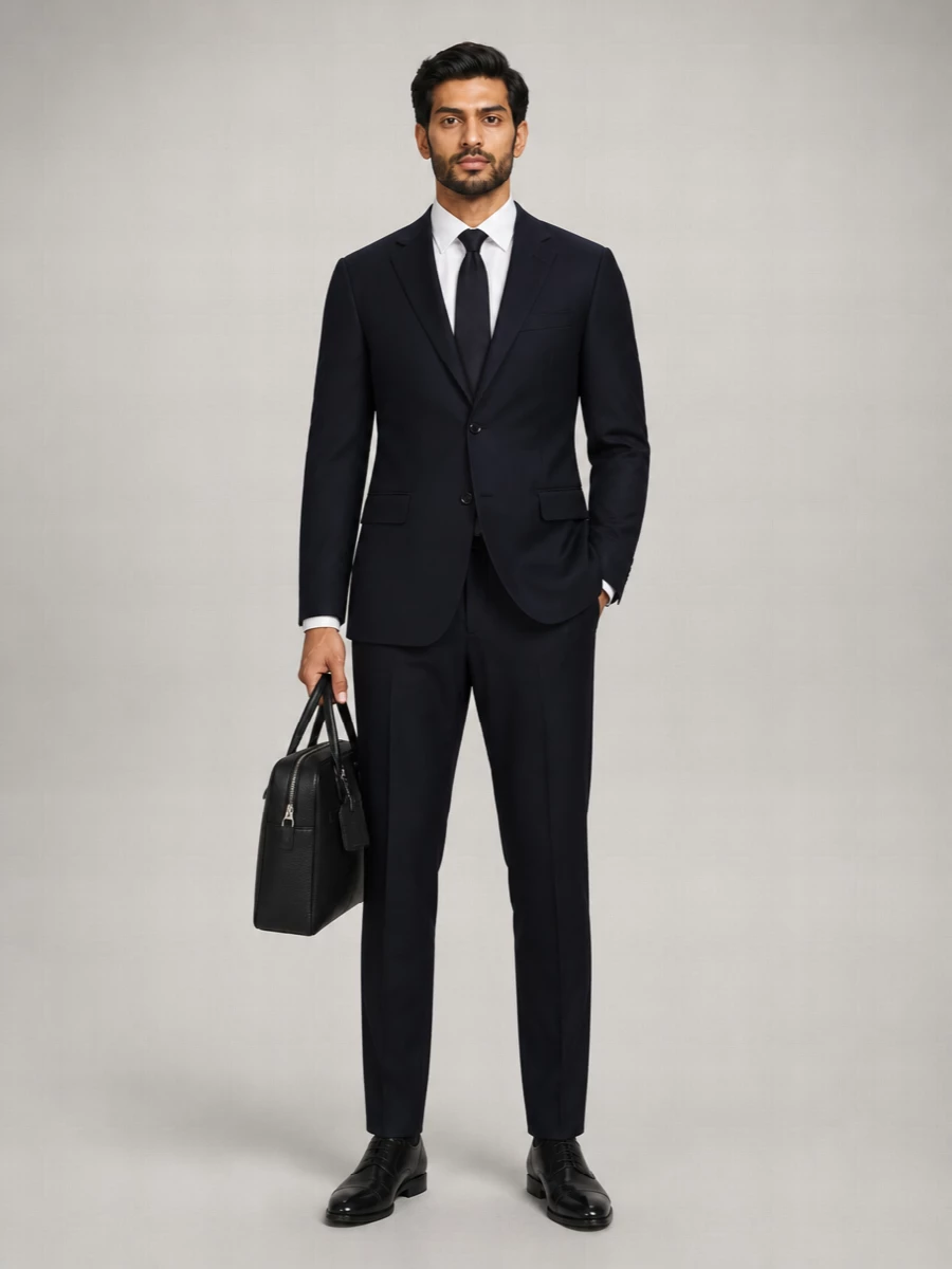 Giorgio Armani Cashmere Single-Breasted Coat