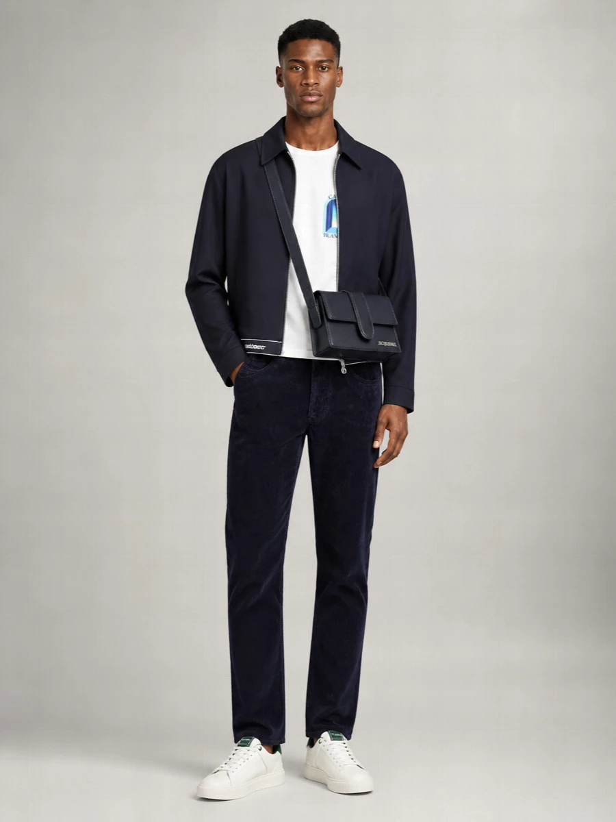 Casablanca Virgin Wool Single-Breasted Coat
