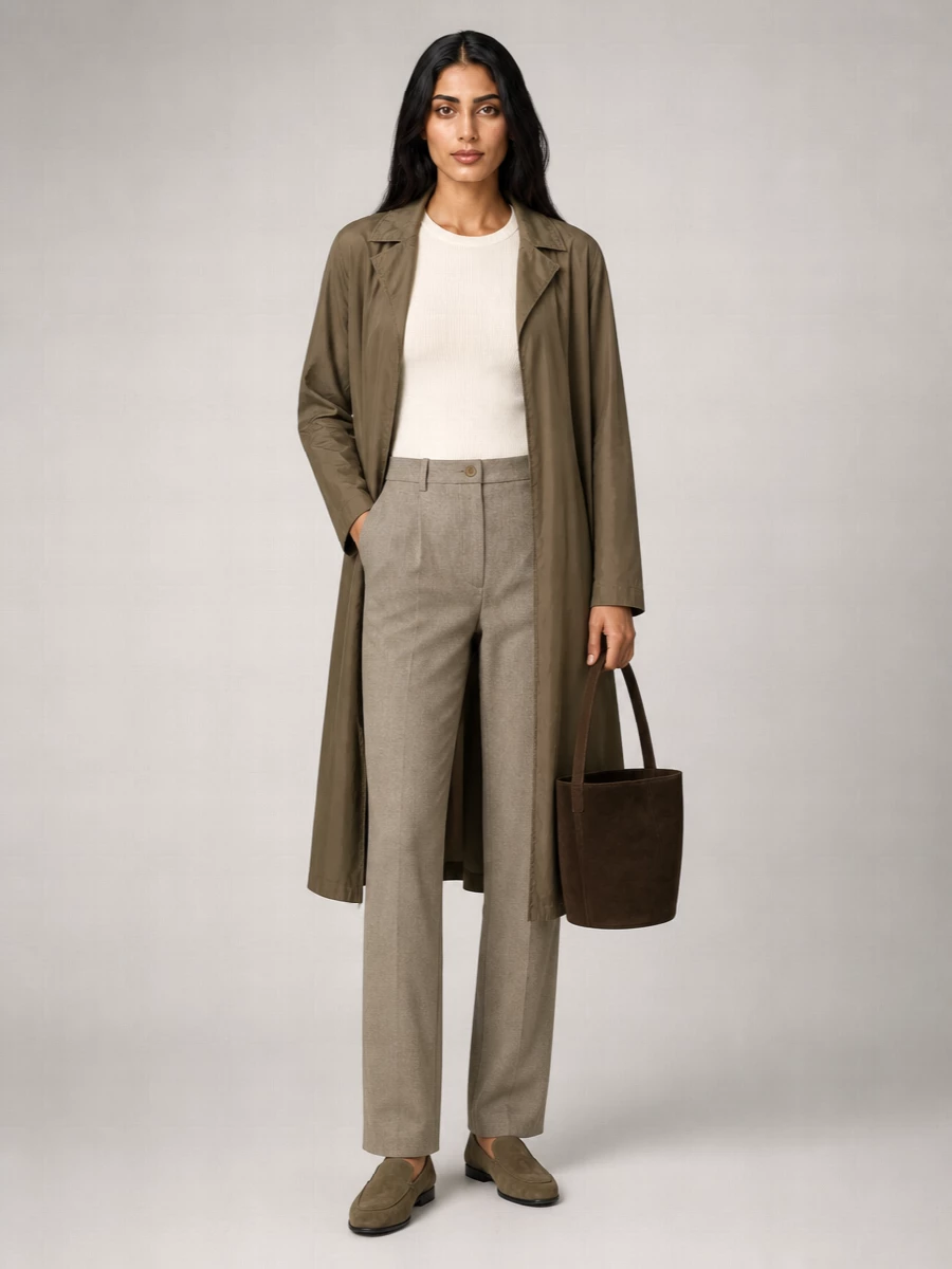 The Row Suede Leather Small Tote Bag