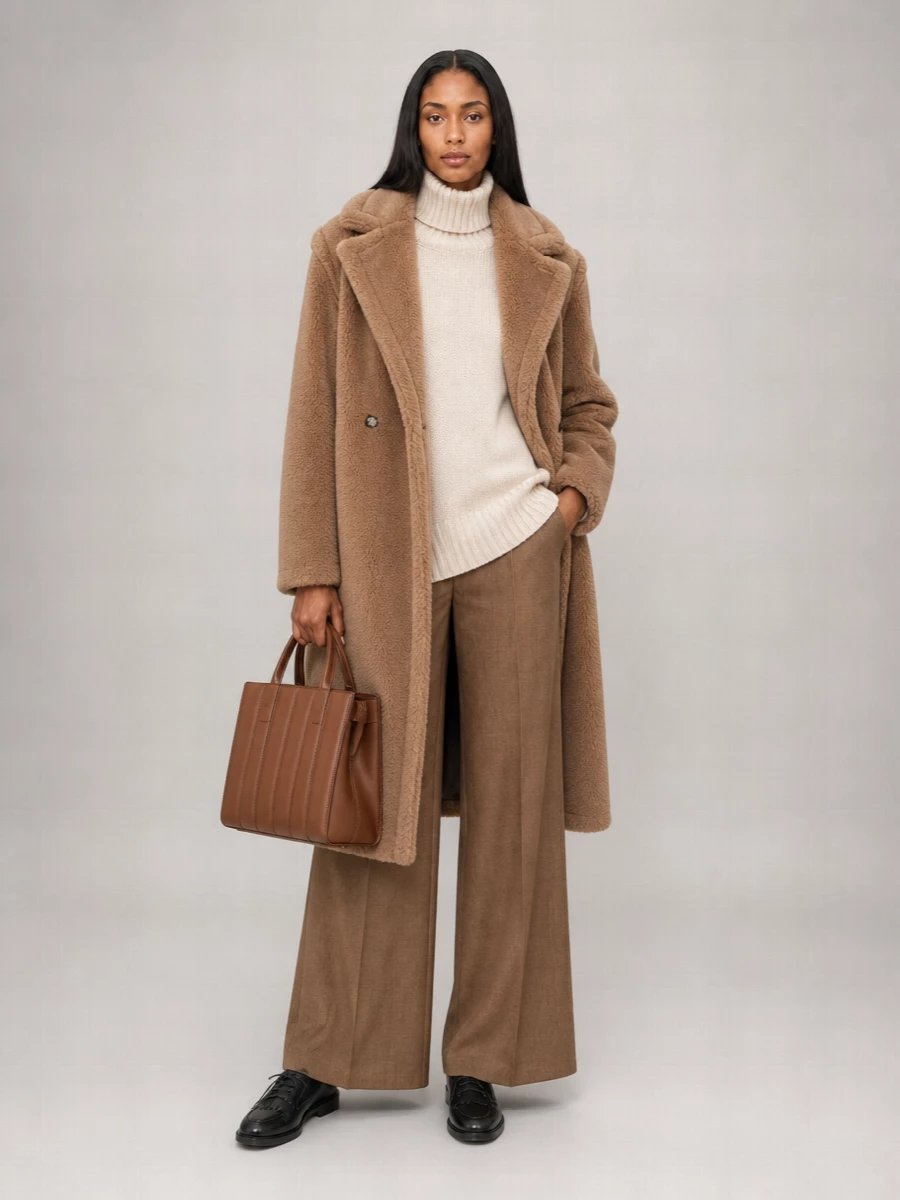 Max Mara Faux Fur Jacket