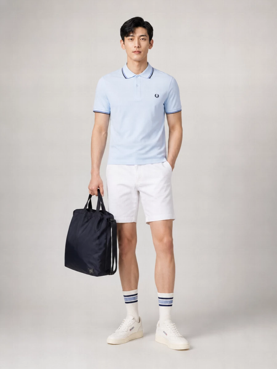 Fred Perry Cotton Polo Shirt