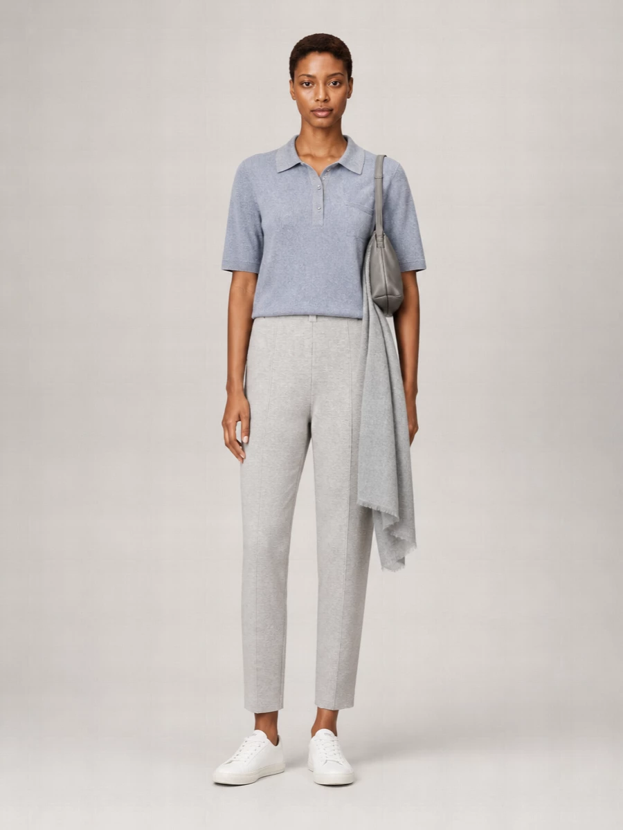 Lisa Yang Cashmere Polo Sweater