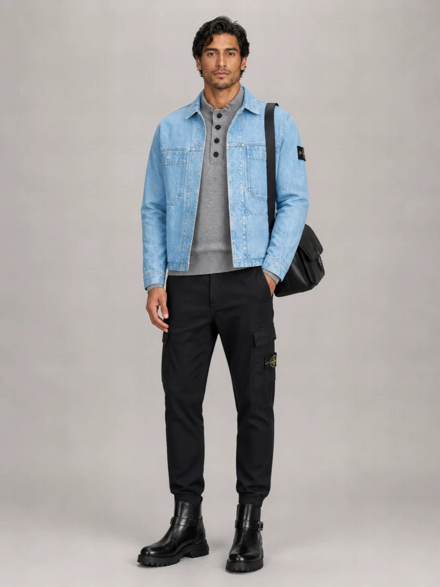 Stone Island Denim Jacket