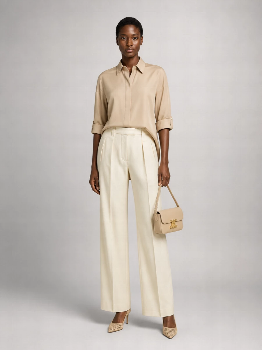 Brunello Cucinelli Wide-Leg Trousers