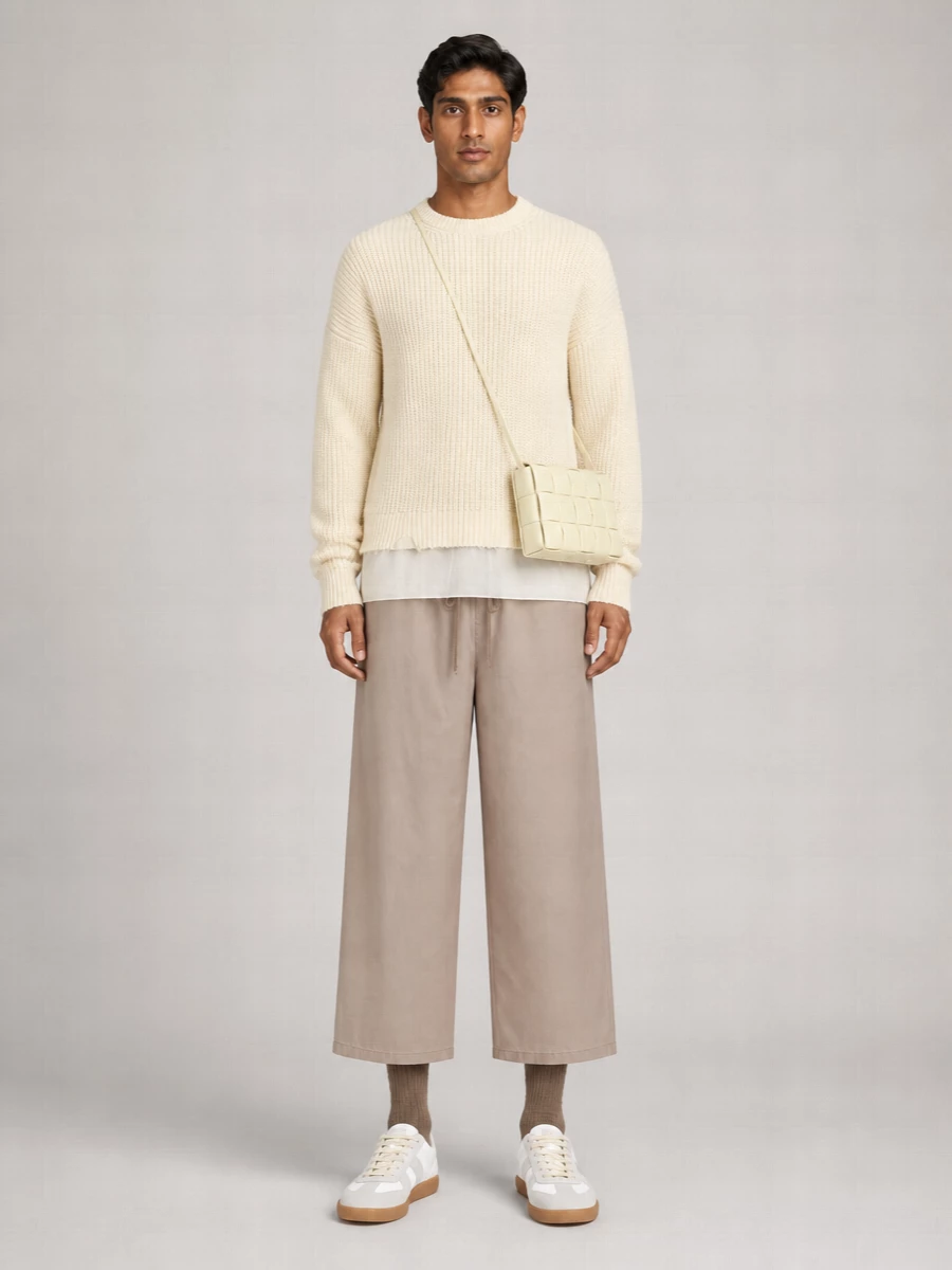 Mm6 Maison Margiela Cotton Chino Shorts