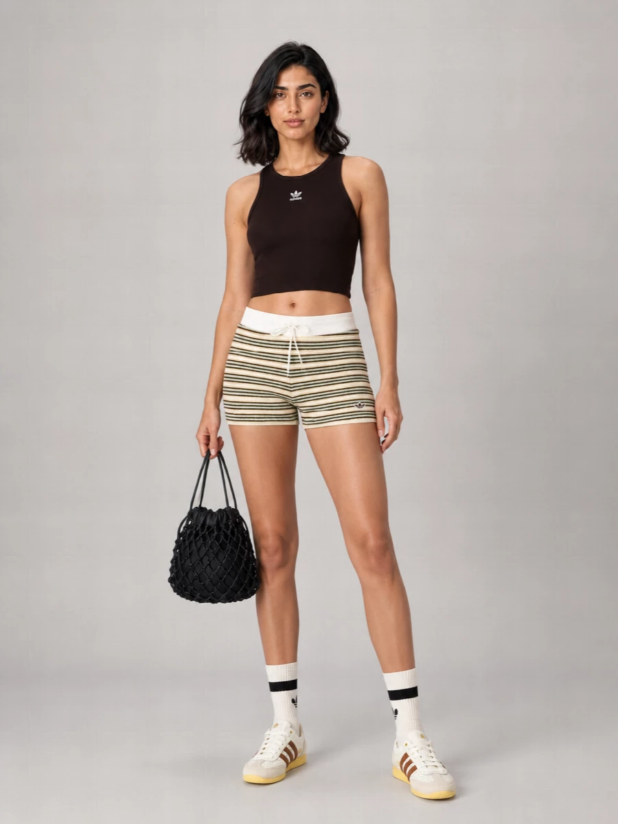 The Frankie Shop Leather Macramé Small Bucket Bag
