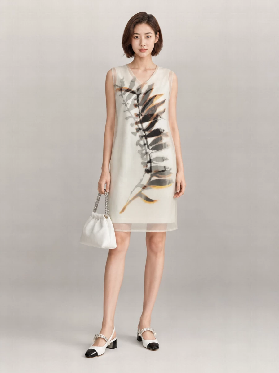 Sportmax Asymmetric Knee-Length Dress