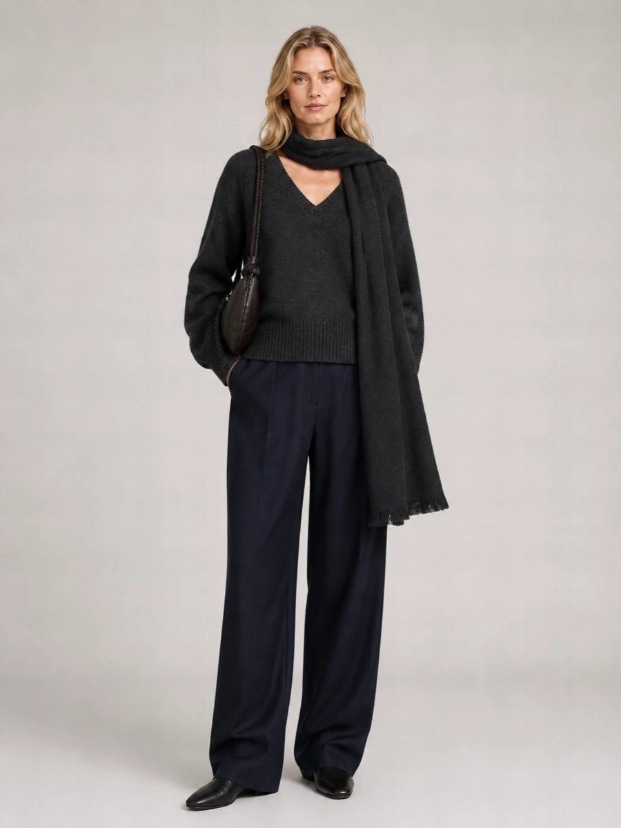 Our Legacy merino wool relaxed-fit v-neck cardigan