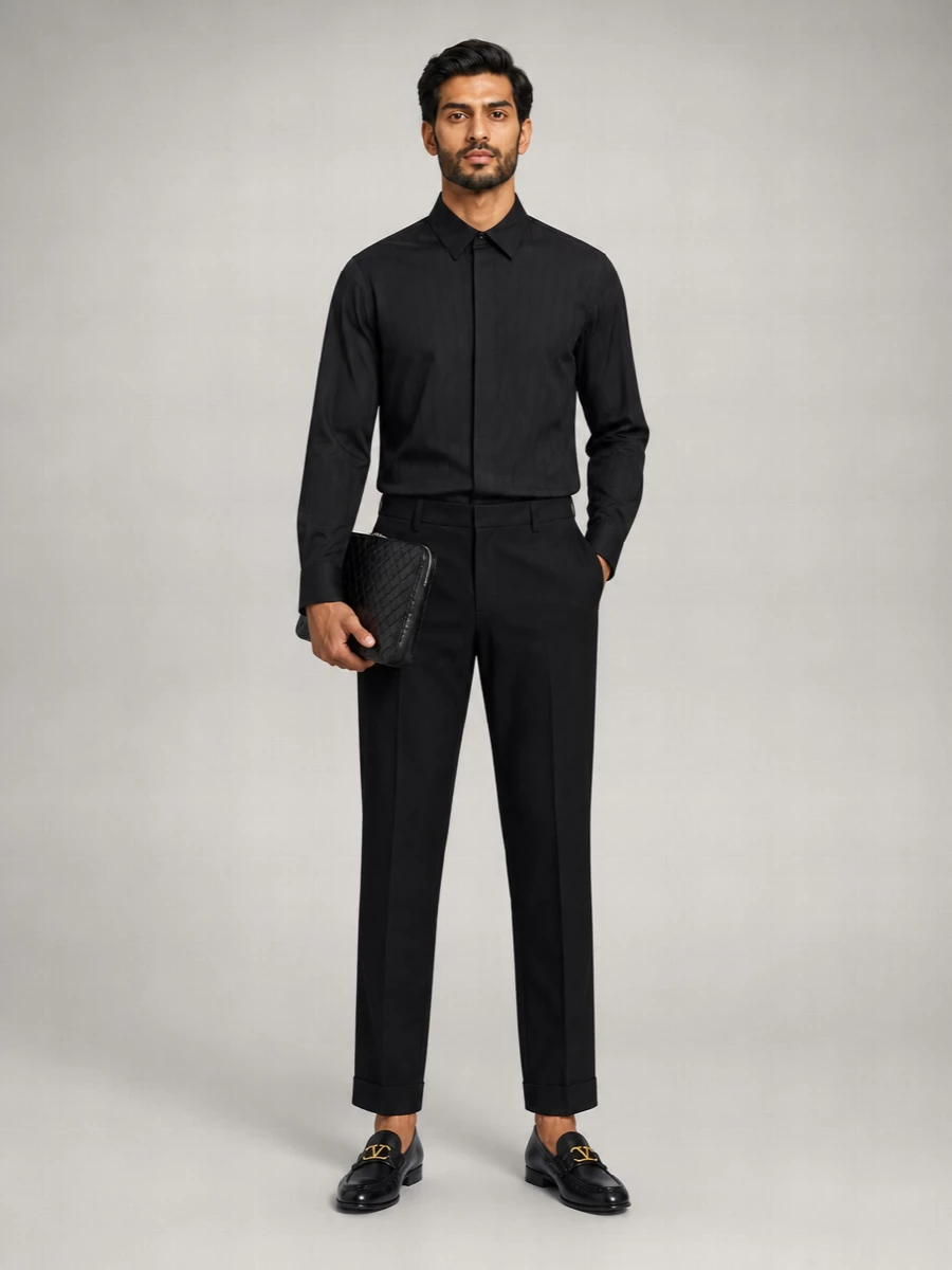 Valentino Garavani Leather Signature Vlogo Loafers