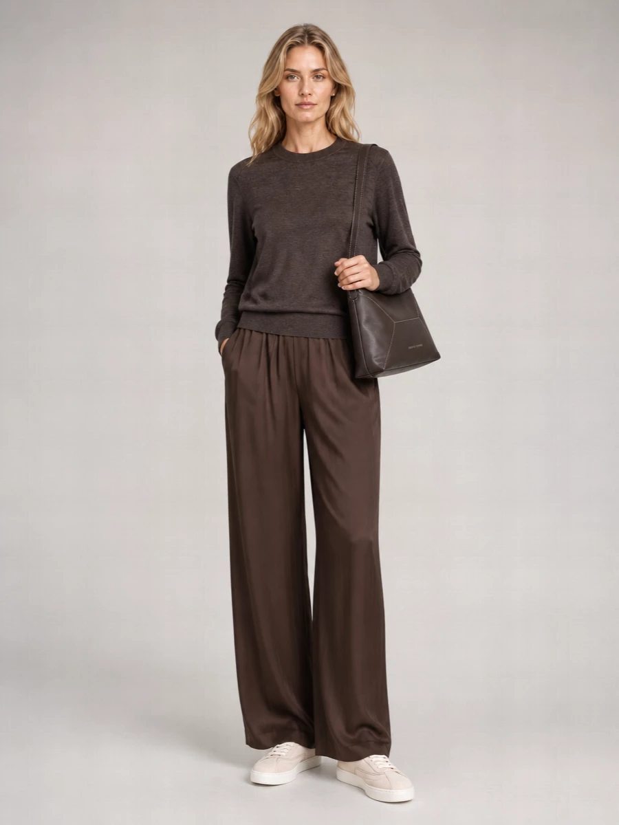 Loulou Studio Fine Crewneck Sweatshirt