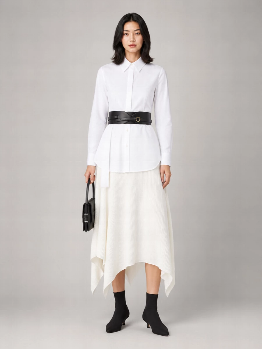 Jw Anderson Asymmetric Draped Skirt