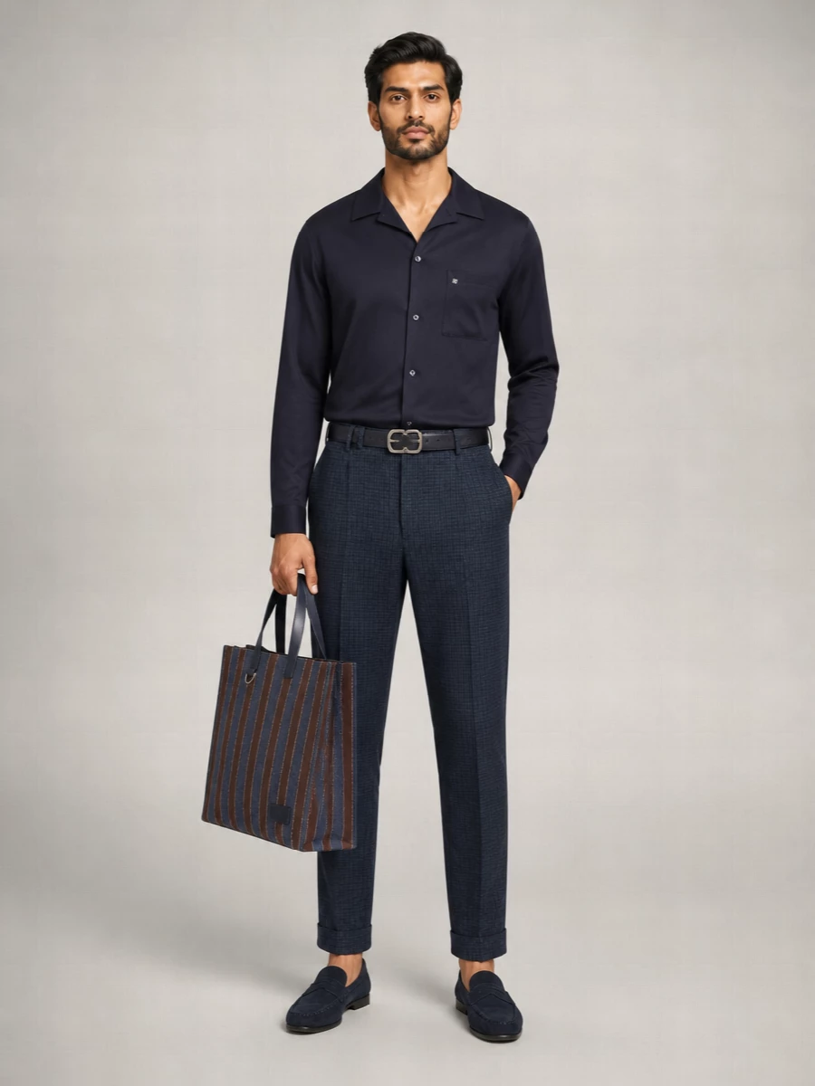 Pt Torino Cashmere Virgin Wool Slim-Fit Chinos