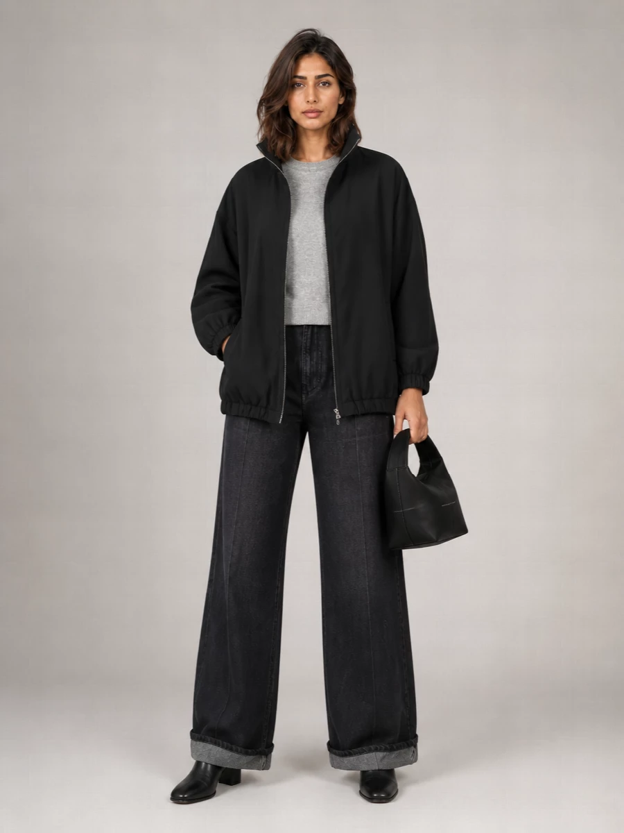 S Max Mara reversible puffer coat