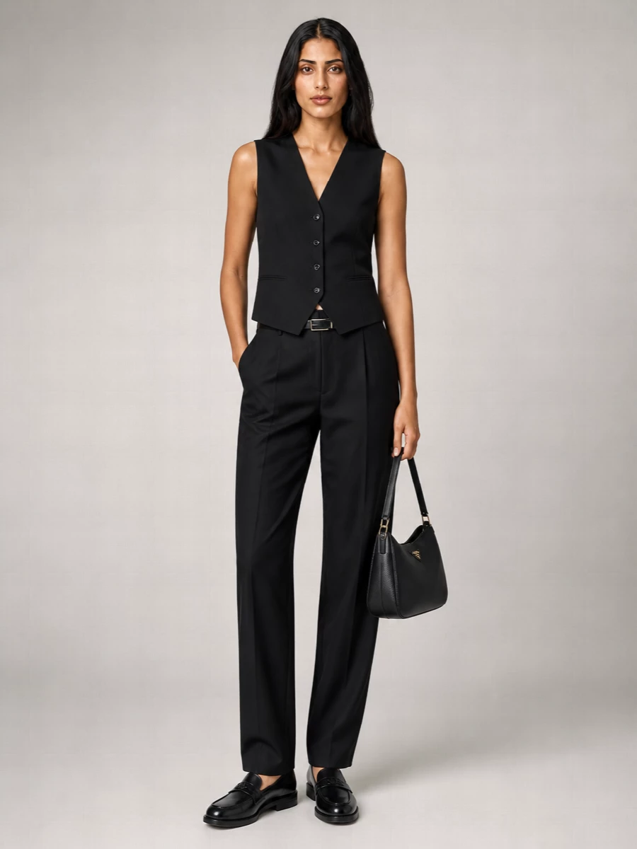 Ann Demeulemeester Slim-Fit Cropped Tailored Trousers