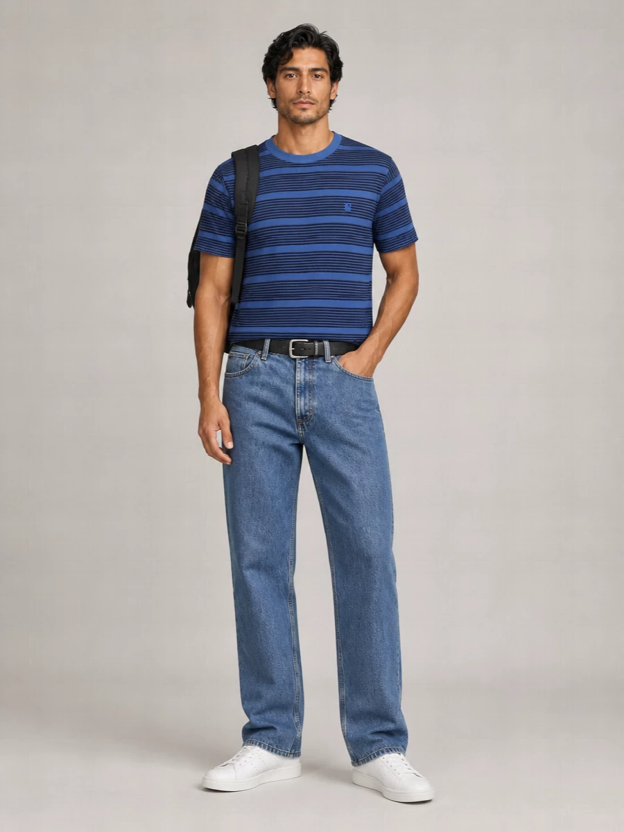 Carhartt Wip Denim Wide-Leg Jeans